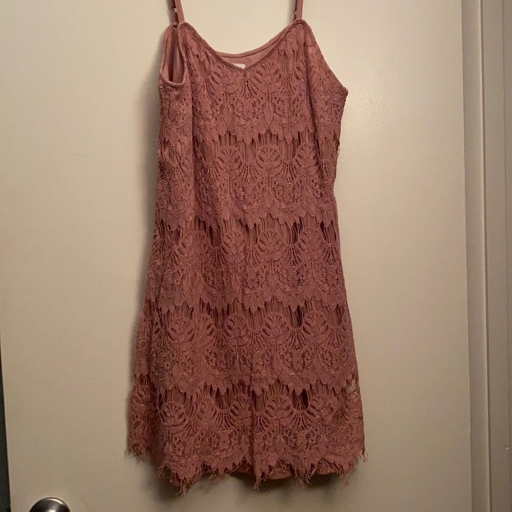 Love, fire size medium lace dress